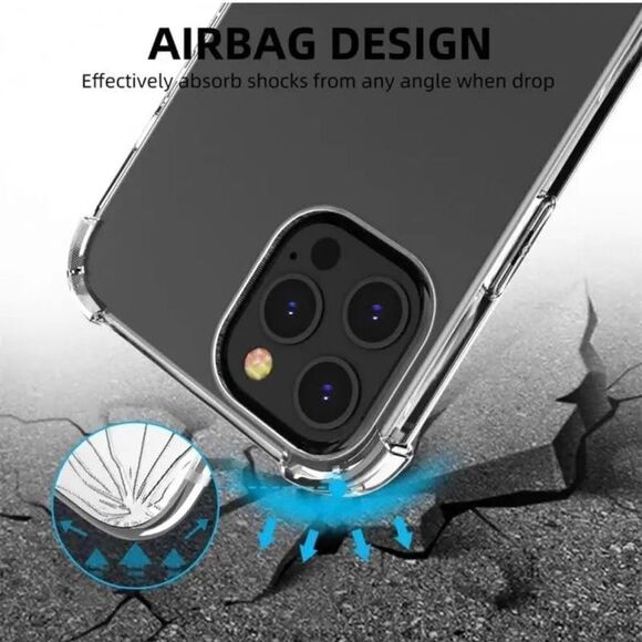 NWT IPhone 15 Pro Max Case Clear Soft TPU - Picture 11 of 11